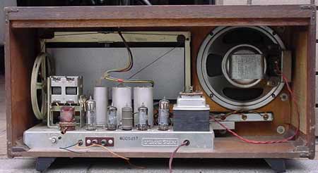 真空管ラジオ修理体験記 ナショナル ＣＭ－630 マジックフィンガーラジオ