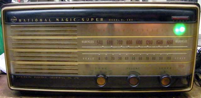 マジックアイ ６Ｅ５ ラジオ用真空管原理や寿命 使い方