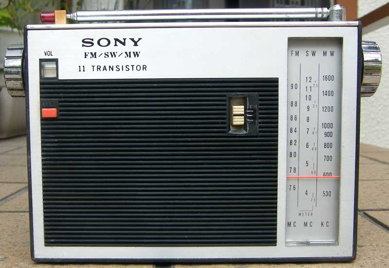 ソニー sony 初期のトランジスターラジオ