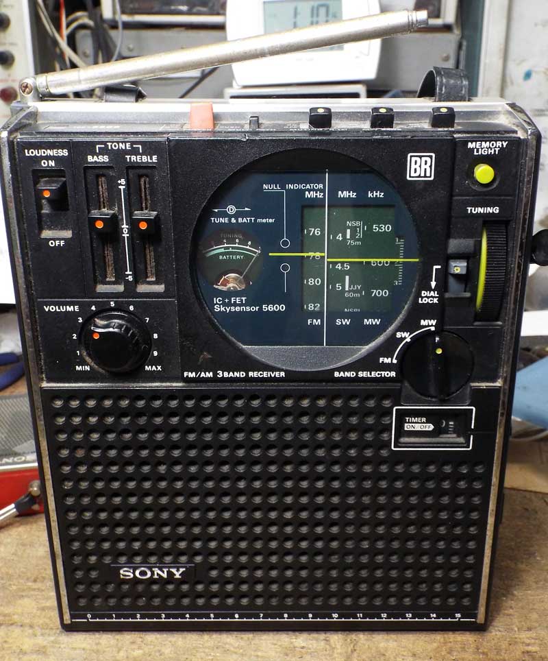 SONY スカイセンサー5600 ICF-5600 - ラジオ
