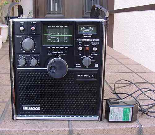 BCLラジオの修理 スカイセンサー5800の修理体験記 （ＩＣＦ－５８００ 
