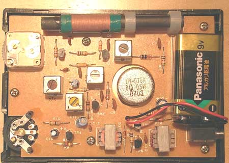 トランジスターラジオ修理体験記 チェリー ＣＫ－６０６の異常動作